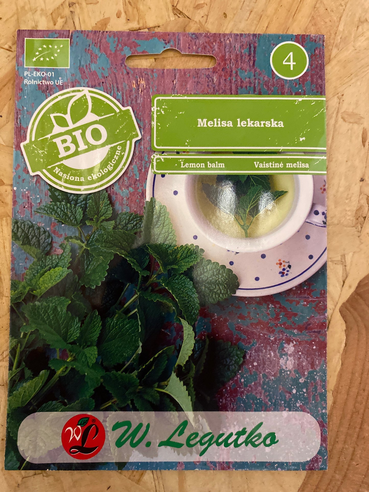 Økologisk Lemon Balm