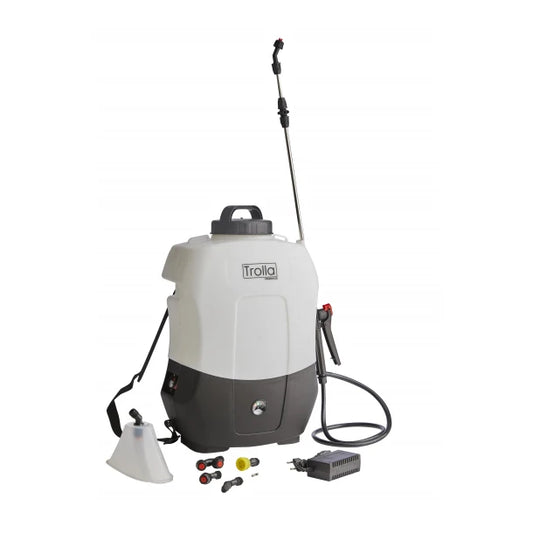 Letvægts rygsprøjte 16 liter med batteri: