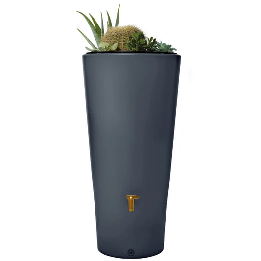 220 liter regnvandsbeholder, sort