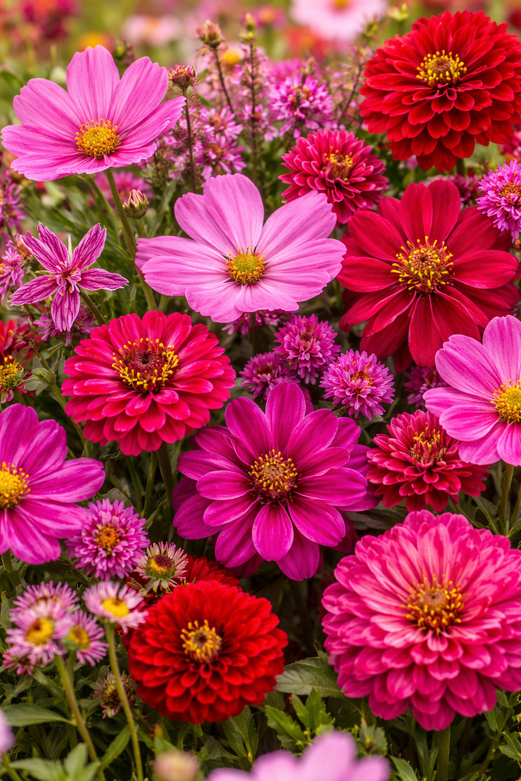 Blomsterblanding - 'Duet Pink-Red'