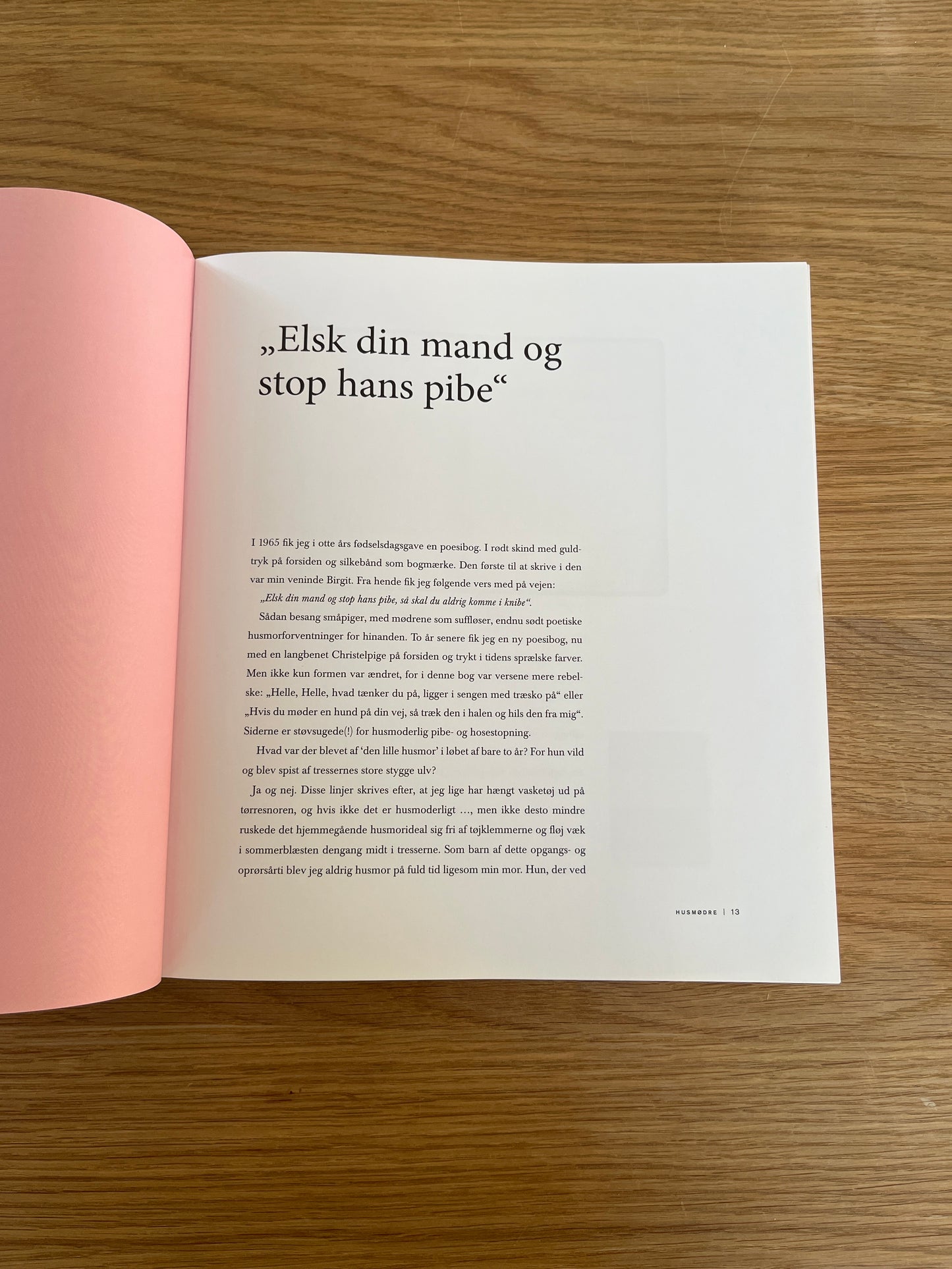 'Husmødre' af Helle Juhl