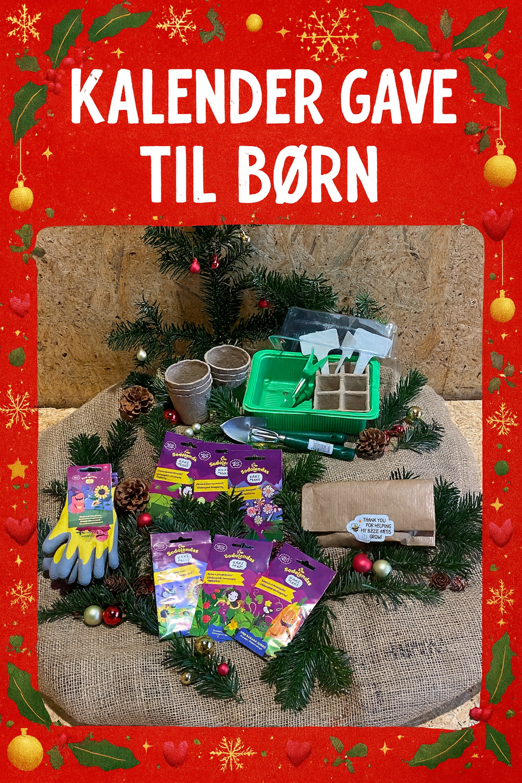 Spirende Adventsgave til børn