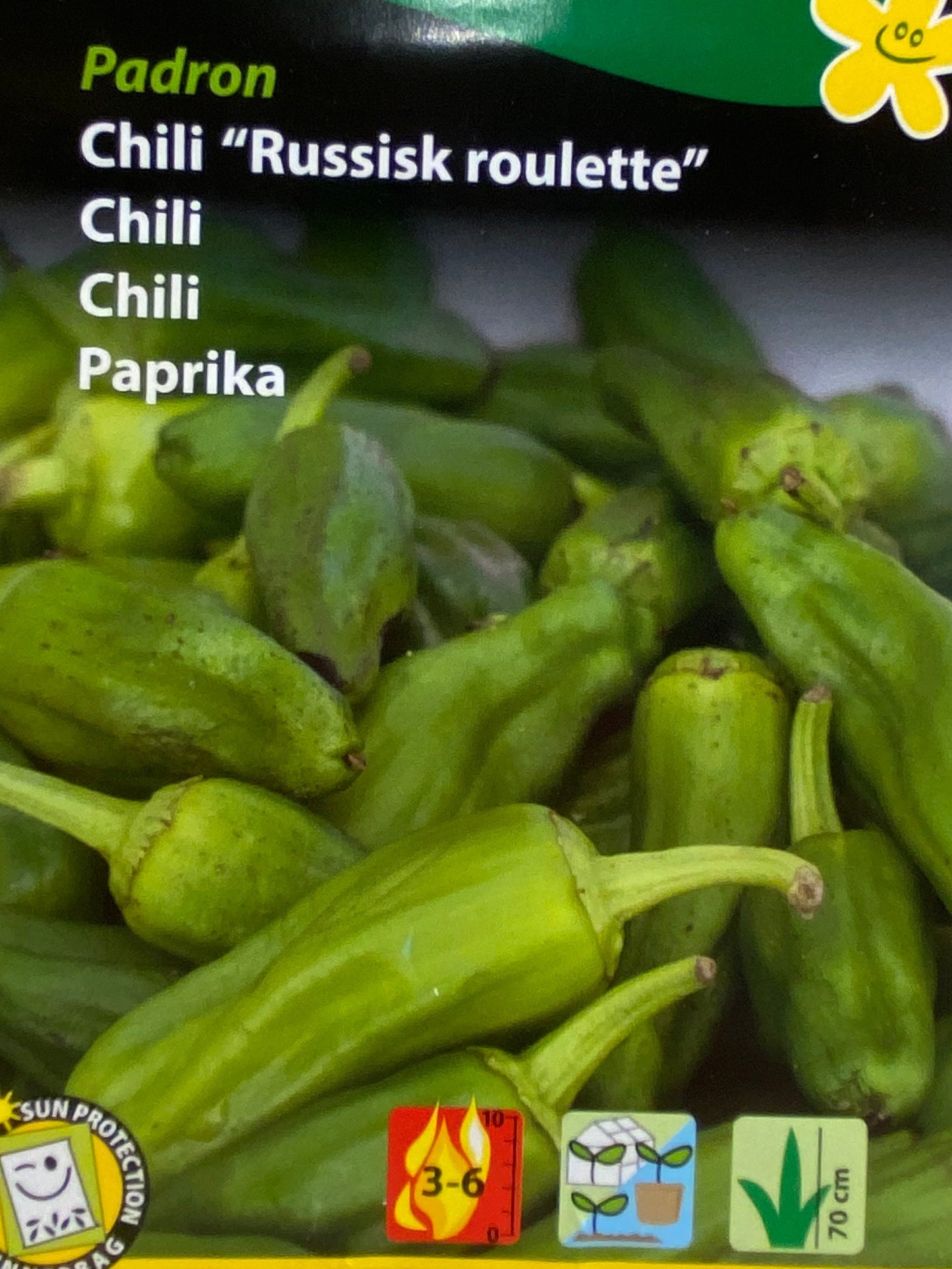 Chili "capsicum anuum" - Rusisk roulette