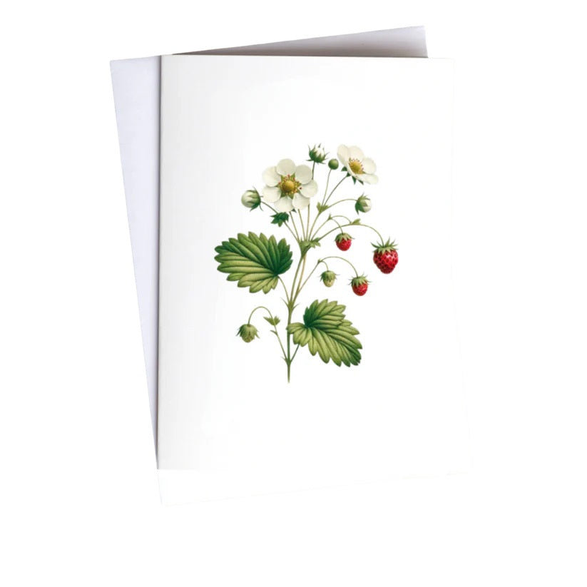 Håndskrevet personlig blomsterhilsen
