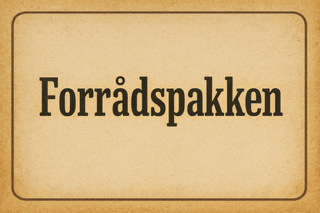 FORRÅDSPAKKEN - 18 FORSKELLIGE SORTER