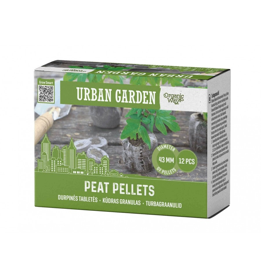 tørvbriketter til forspiring ø 43mm 12 stk