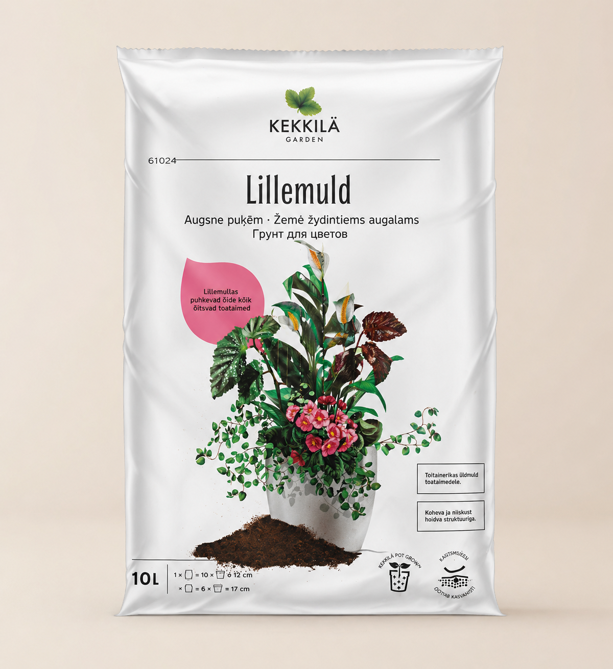 Lillemuld - næringsrig jord til blomstrende planter