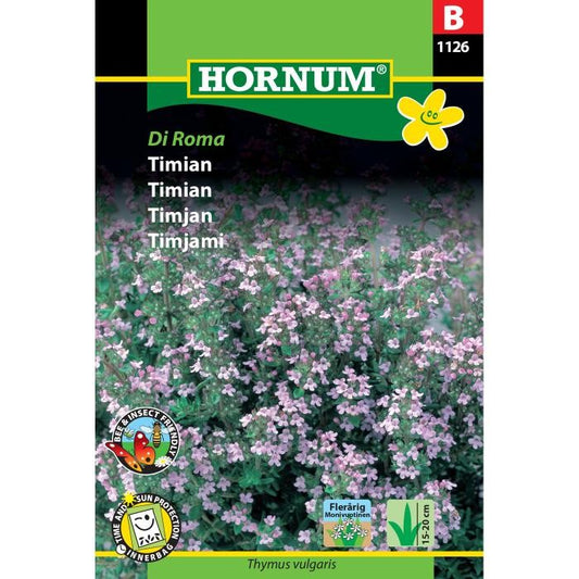 Thymus Vulgaris 'Di Roma', Timian