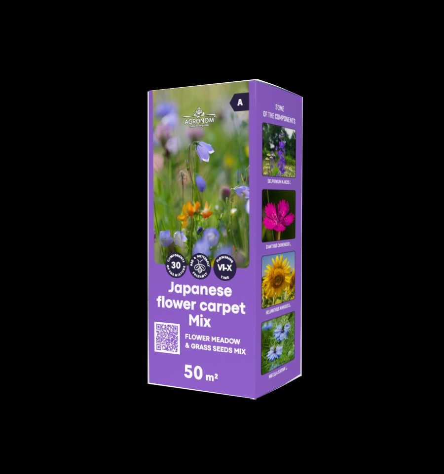 Engblanding Japansk blomstertæppe, 50 m2