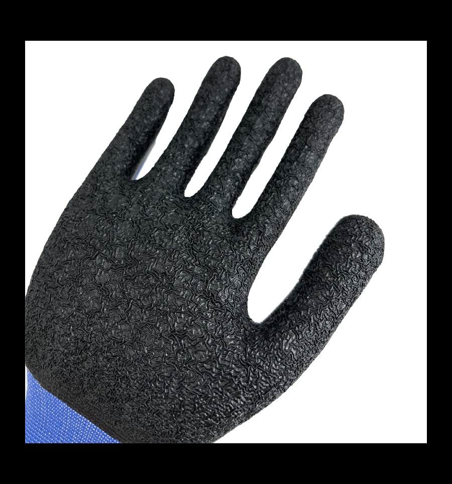 Havehandsker med latex, str. 7