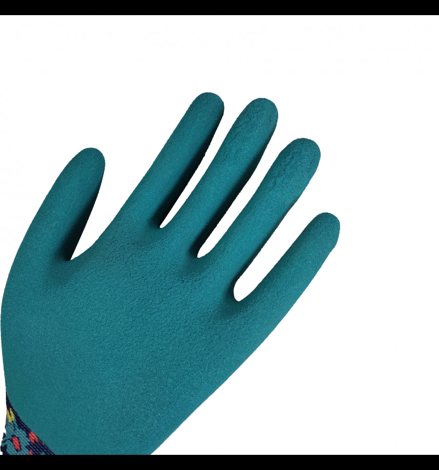 Havehandsker blomster latex, str. 9