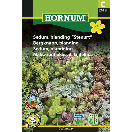 Sedum blanding, Frø af stenurt