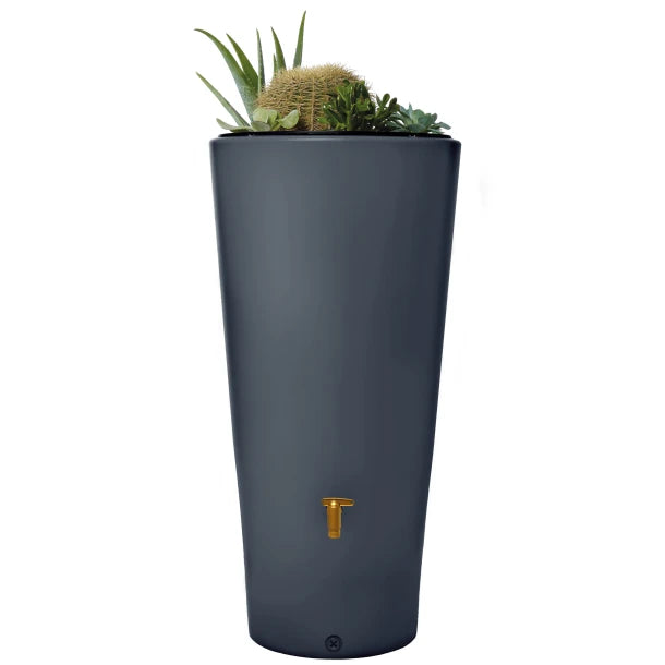 220 liter regnvandsbeholder, sort