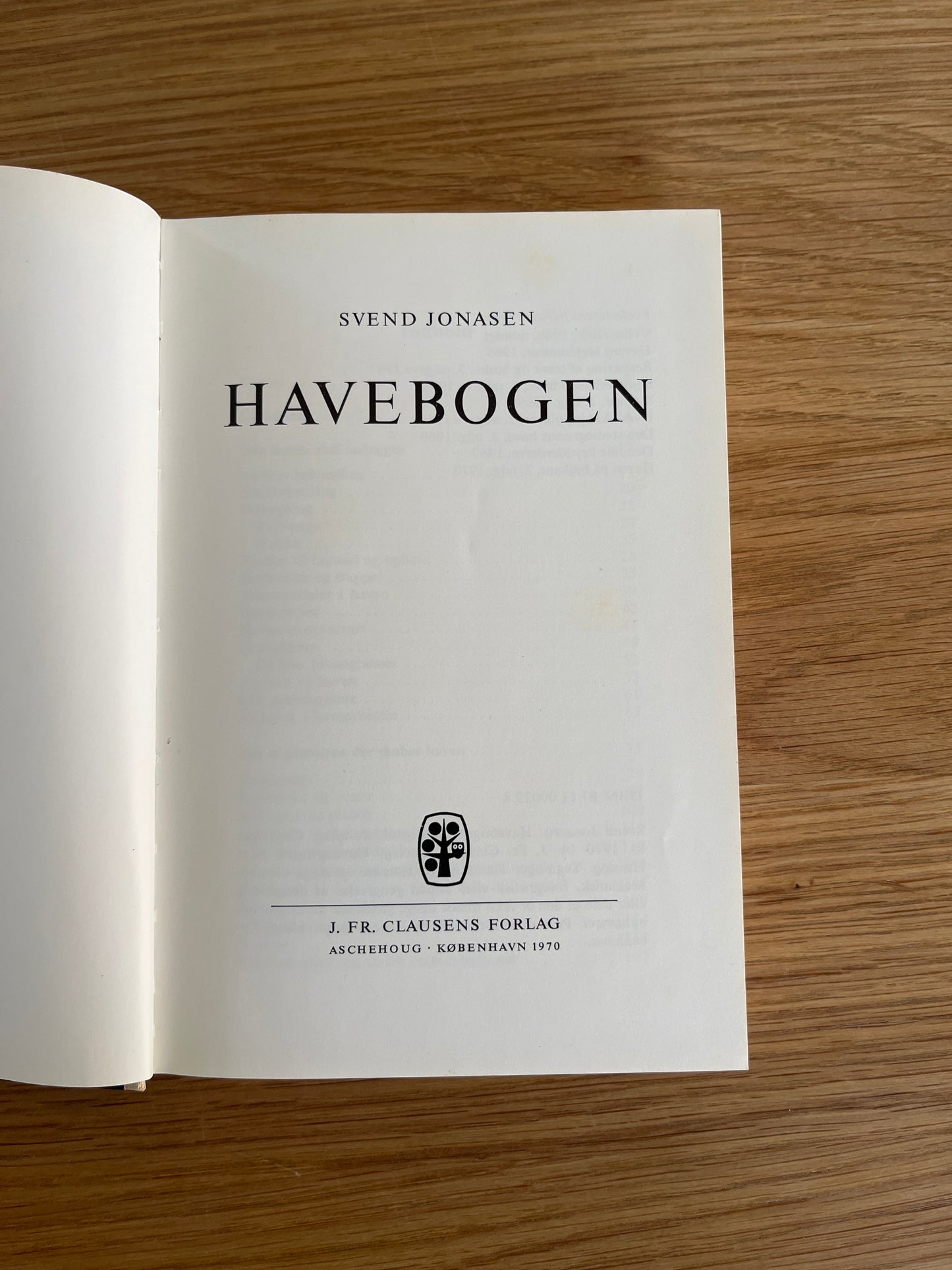 'Havebogen' af Svend Jonasen