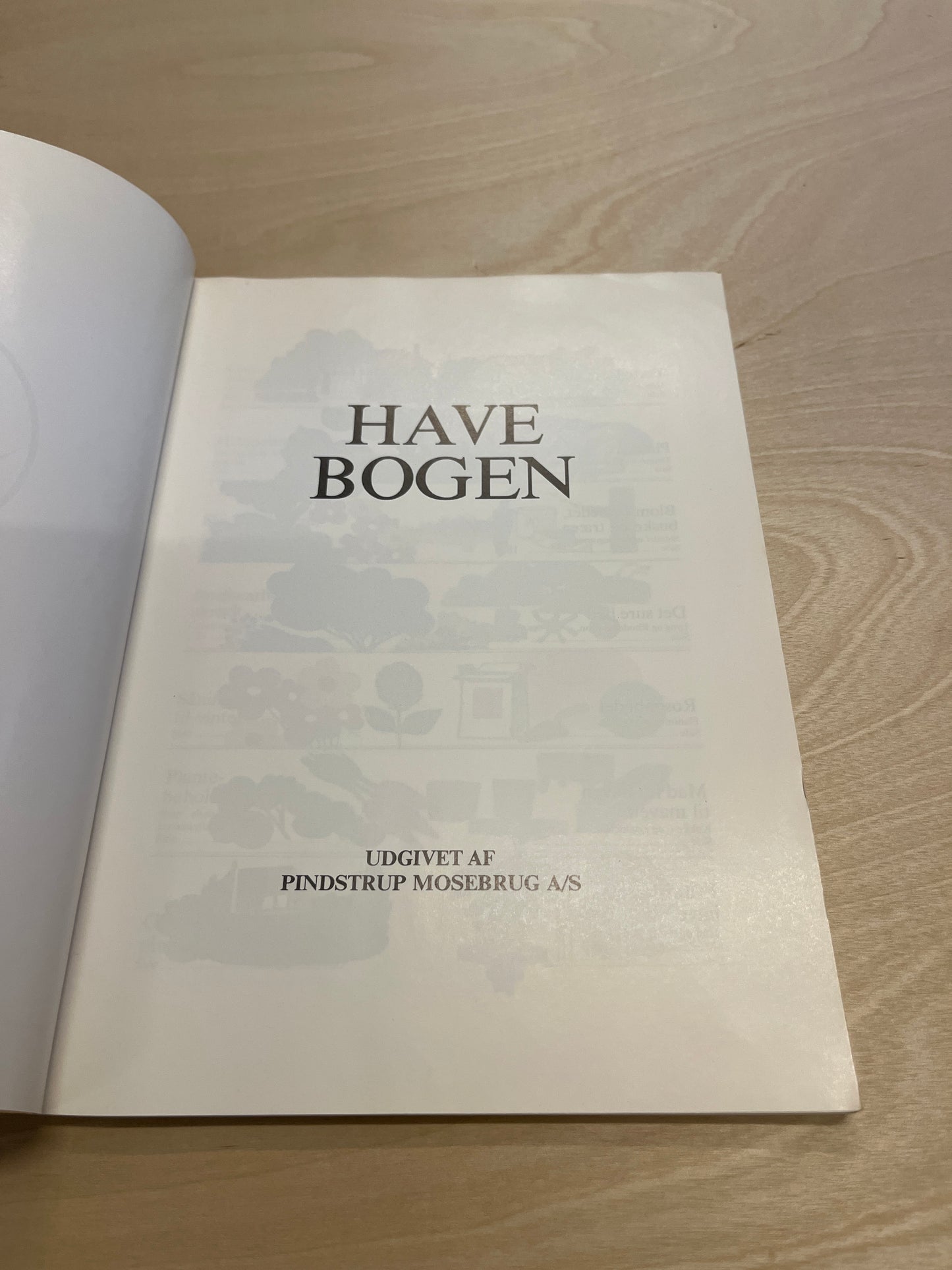 'Havebogen', af Bent Klougart