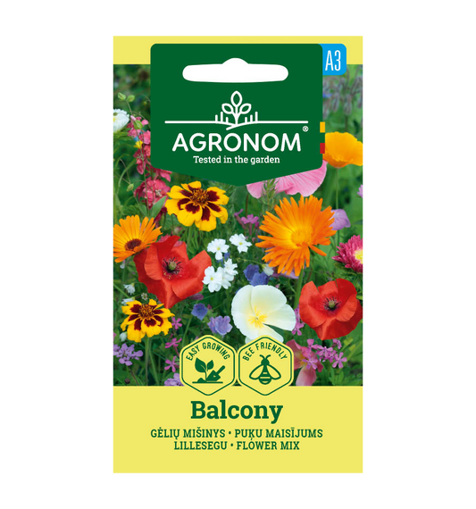 Blomsterblanding 'Balcony', 23 sorter