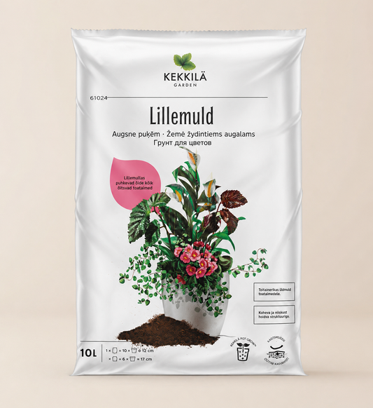Lillemuld - næringsrig jord til blomstrende planter