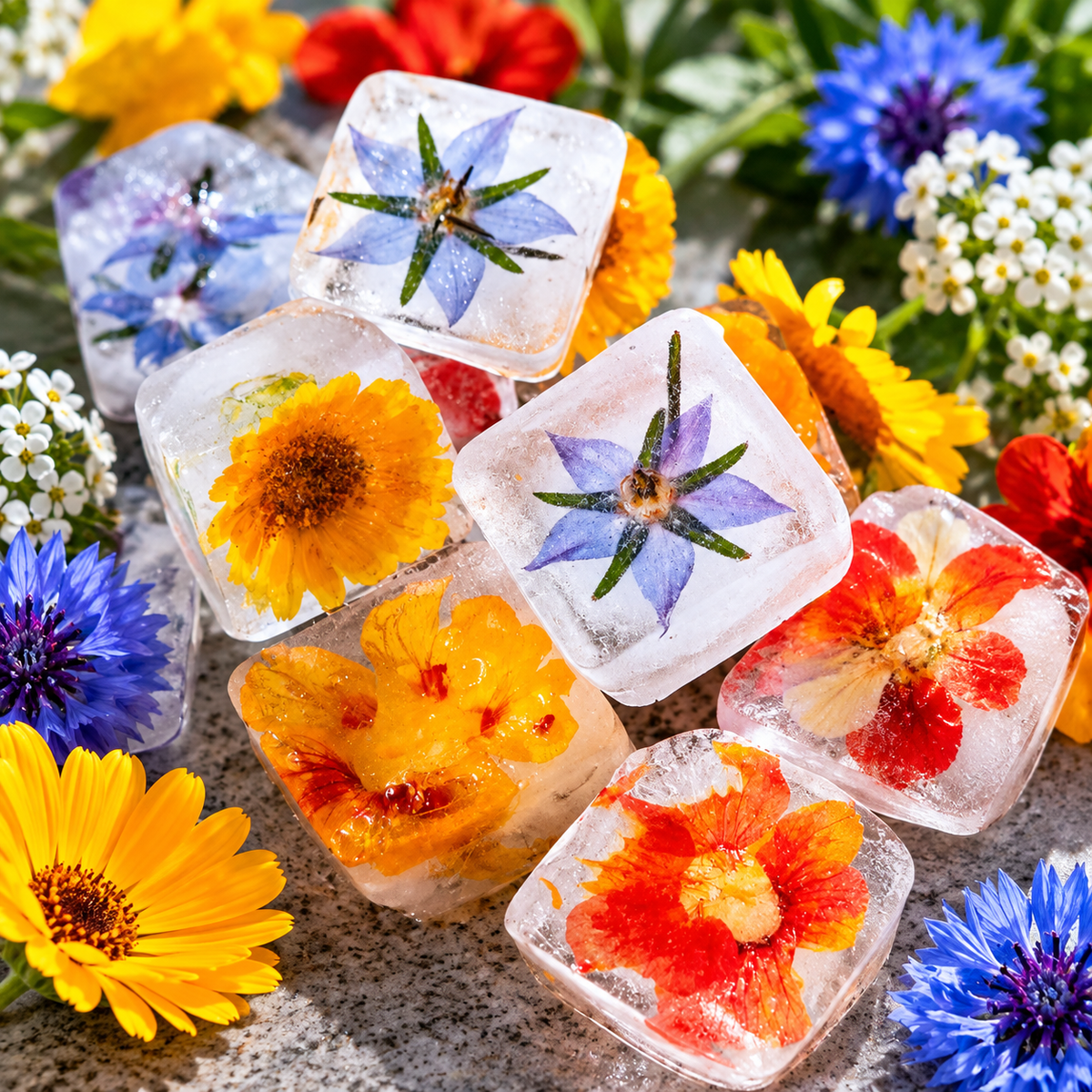 Blomsterblanding `Ice Cube`