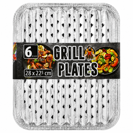 Grillbakker i sæt af 6 stk