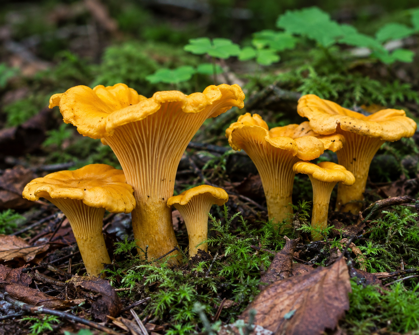Kantarel Mycelium